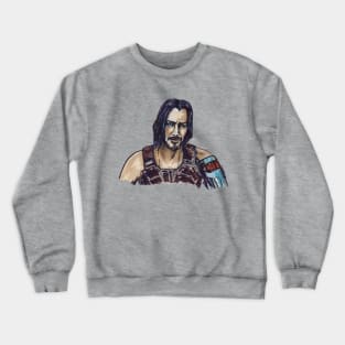 Cyberpunk Keanu Crewneck Sweatshirt